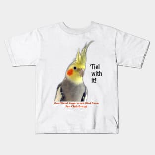 Tiel with It-black type Kids T-Shirt